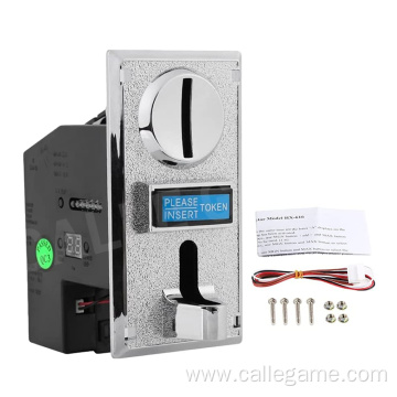 Plastic Panel Coin Acceptor 616 For Washing Machine
